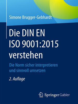 cover image of Die DIN EN ISO 9001